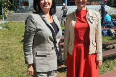 Od lewej: dyrektor Szkoły Podstawowej Specjalnej Elżbieta Kot-Sabatowska, dyrektor Poradni Psychologiczno-Pedagogicznej w Pruszczu Gdańskim Kamila Józefiak